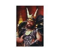 sdnkbro Poster decorativo da parete su tela con immagine di Flash Gordon Klytus il cattivo della fantascienza classica, poster decorativo per camera da letto, 60 x 90 cm