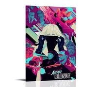 sdnkbro Poster decorativo da parete su tela, con protagonista di una bionda atomica, poster decorativo per camera da letto, moderno, per camera da letto, 50 x 75 cm