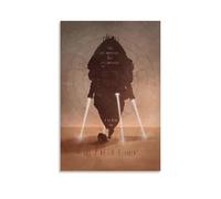 sdnkbro Poster decorativo da parete su tela, motivo: astronave aliena del quinto elemento, classico, poster decorativo per camera da letto, per camera da letto, 60 x 90 cm