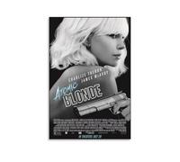 sdnkbro Poster decorativo da parete su tela, motivo: film d'azione con la bionda atomica di Lorraine Broughton, poster decorativo moderno per camera da letto, per camera da letto, 50 x 75 cm
