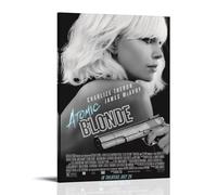 sdnkbro Poster decorativo da parete su tela, motivo: film d'azione con la bionda atomica di Lorraine Broughton, poster decorativo moderno per camera da letto, per camera da letto, 50 x 75 cm