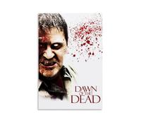 sdnkbro Poster decorativo da parete su tela, motivo: L'alba dei morti, motivo horror suspense, poster decorativo moderno per camera da letto, per camera da letto, 50 x 75 cm