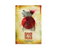 sdnkbro Poster decorativo da parete su tela, motivo: L'alba dei morti, motivo horror Suspense zombie, poster decorativo per camera da letto, poster decorativo per camera da letto, 60 x 90 cm