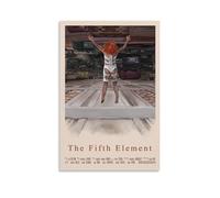 sdnkbro The Fifth Element - Poster decorativo da parete del film Lilu, stampa artistica su tela, stile moderno, per camera da letto, 20 x 30 cm
