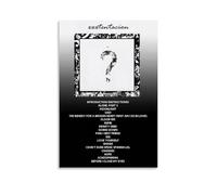 sdnkbro Xxxtentacion - Poster decorativo da parete con album musicale, stampa artistica su tela, poster decorativo moderno, per camera da letto, per camera da letto, 60 x 90 cm