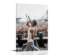 sdnkbro Xxxtentacion - Poster decorativo da parete su tela, con album di concerti dal vivo, stampa moderna, per camera da letto, per camera da letto, 50 x 75 cm