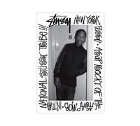SDOBVDZ ASAP - Poster su tela Rocky (14), decorazione per camera da letto, ufficio, camera da letto, regalo, 50 x 75 cm