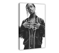 SDOBVDZ ASAP - Poster su tela Rocky (16), decorazione per camera da letto, ufficio, camera da letto, regalo, 20 x 30 cm