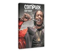 SDOBVDZ ASAP - Poster su tela Rocky (27), decorazione per camera da letto, ufficio, camera da letto, regalo, 20 x 30 cm