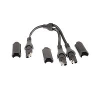 SDOPPIATORE 015 PRESA SAE (2 IN - 1 OUT) TECMATE PER CARICABATTERIE MOTO SCOOTER