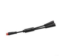 Sdoppiatore a Y a 2 pin per cavo 950 mm per faro elettrico a 2 pin splitter | Collega il controller al faro, ai sensori dei freni, si adatta alla maggior parte dei motori di mountain bike