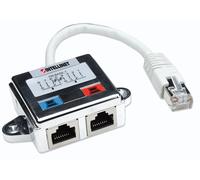 Sdoppiatore cavo rete Cat5e UTP/FTP Cable Economizer - Intellinet I-UAD ADAP-C2