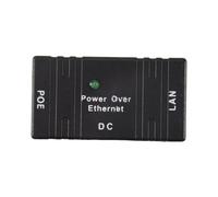 Sdoppiatore di Potenza per Iniettore POE BJW 100 Mbps 5V 12V 24V 48V/1A per Accessori Modulo Adattatore POE per Telecamera IP-Nero