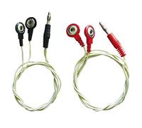 Sdoppiatore di uscite da spinotto 4 mm maschio verso 2 clip femmina colore rosso Art. LTR349R