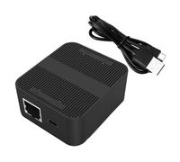 Sdoppiatore Ethernet Out Adattatore Ad Mbps Facile Installazione Compatibile con Computer e Router Condivisione Risorse Problemi