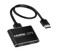 Sdoppiatore HDMI INF Splitter HDMI 1x2 per 2 schermi 3D/4K/1080p