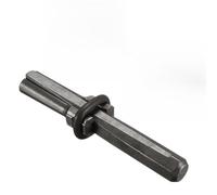 Sdoppiatore per pietra, strumento manuale da 16 mm, cuneo in calcestruzzo e piume, per spaccare la pietra dura, granito, muratura, lunghezza 105 mm, struttura in metallo