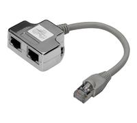 Sdoppiatore Schermato Stp Per 2 Linee Rj45 (dN-93904)