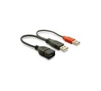 SDOPPIATORE USB A FEMMINA - 2 X A MASCHIO 22,5 CM DELOCK NEW