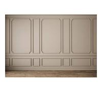 SDOTPMT 10x8ft Backdrop dei pannelli grigi classici moderni Sfondo di fotografia del pavimento di legno dell'annata Case Architettoniche Appartamenti Interior Decor Poliestere Props