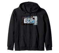 SDP Weathered - Cartello per Esterni Felpa con Cappuccio