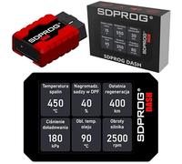 SDPROG DASH OBD2 - dispositivo diagnostico con monitoraggio del DPF, GPF, FAP e interfaccia OBD