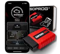 SDPROG Scanner diagnostico per auto OBD2 Programma + Interfaccia | Motore in ABS DPF