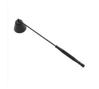 SDQJFPEXO Smorzatore di Candele in Acciaio Inox, Manico Lungo, Campanello, estintore, stoppini in Acciaio, Accessori for l'estinzione SB079(Black)