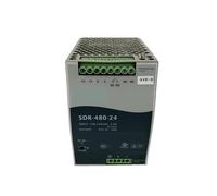 SDR-480-24 SDR-480-48 Alimentatore industriale da 480 W con uscita singola su guida DIN e funzione PFC(SDR-480-24)