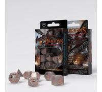 Set Di Dadi Dragons Rpg Misty E Rame Giochi Di Ruolo Q-Workshop Dnd Quarz