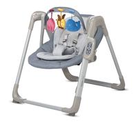 Inglesina Wave - Sdraietta Neonato Elettrica Max 9 Kg Dondolo Altalena per Neonati Toy Bar Melodie e Suoni colore Sugar