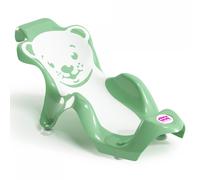 OKBABY Buddy Sdraietta Anatomica con Seduta in Gomma Antiscivolo per il Bagnetto del Neonato, 0-8 Mesi (8 kg), Verde