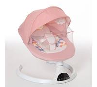 Sdraietta dondolo neonato elettrica culla con bluetooth musica e rete zanzariera