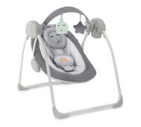 Sdraietta infanzia movimento oscillante 0 - 9 kg motorizzata LISS Grey BULE0004