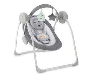 Sdraietta infanzia movimento oscillante 0 - 9 kg motorizzata LISS Grey BULE0004