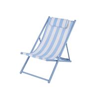 Sdraio Coast Riga Azzurra Reclinabile 3 Posizioni