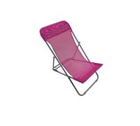 Sdraio da giardino Garden Friend Beach Acciaio viola Viola