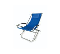 Garden Friend Sdraio Elba Basculante struttura in alluminio copertura in PVC misure h70x97x60 cm Blu - blu multimateriale S1548007
