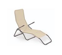 Linea Garden Friend Garden S1621010, Friend Sdraio Formentera Basculante in Acciaio e textilene 450 gr/m² Colore Beige