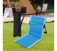 Sdraio da spiaggia per esterni con cuscino per borsa portaoggetti