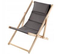 KADAX sedia a sdraio, sedia da spiaggia in legno, lettino prendisole fino a 1...