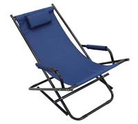 sdraio mare prendisole basculante pieghevole in alluminio cm 66 x 55 x 74 h