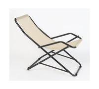 Sdraio Metal F.A.R. TRASPIRA Ecrù, modello 190TEX, per riposo all'aria aperta