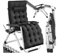 Sdraio Pieghevole Lettino Regolabile in Continuo Spiaggia Sdraio Relax Giardino