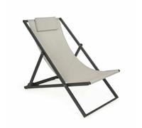 SDRAIO SEDIA ALLUMINIO PIEGHEVOLE CAMPEGGIO MARE SPIAGGIA TEXTILENE TAYLOR