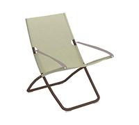 Sdraio Snooze Color marrone beige In Acciaio Verniciato Emu Da Giardino Esterno