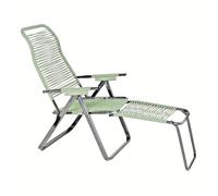 Sdraio spaghetti poltrona relax cordonata pvc poggiapiedi Made in Italy