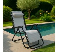 Sdraio Spring Grigia - Relax e Comfort per il Tuo Outdoor