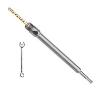 SDS Plus, codolo di prolunga per corone, lunghezza 450 mm, con filettatura M22, con punta di centraggio