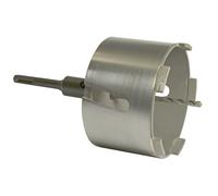 Sds Plus Punta Al Diamante Punta Corona Diamantata a Secco Trapano Cavo Ø 102mm